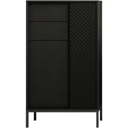 Highboard BIRMINGHAM - schwarz