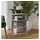 vidaXL Eckregal 35 x 35 x 55 cm Grau