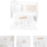 KIKKABOO Kikkaboo, Kinderbettwäsche, Babybettwäsche My Teddy 6-tlg.