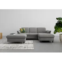 sit&more Stauraumhocker SIT & MORE "Maggiore", grau, B:102cm H:48cm T:67cm, 98% Polyester, 2% Polyamid, Hocker, mit Stauraum und modernen Metallbeinen