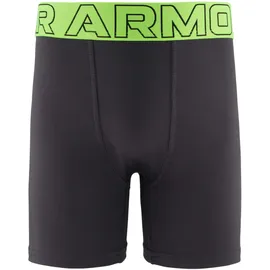 Under Armour Performance Tech Print Boxershorts Hi-Vis Yellow L 3er Pack