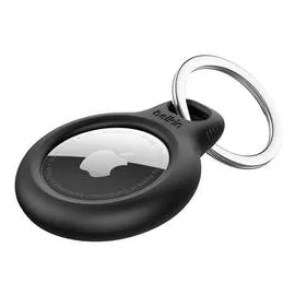 Belkin Secure Holder mit Schlüsselanhänger für Apple AirTag schwarz (F8W973btBLK)