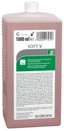 SOFT V Milde Reinigungslotion parfümiert, rückfettend, 1L Hartflasche