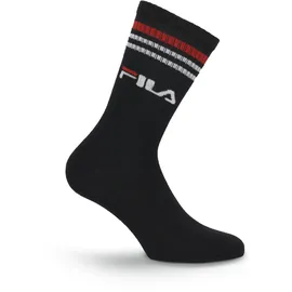 Fila Socken 3er Pack Schwarz 35-38