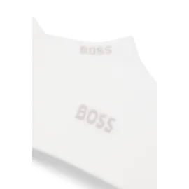 Boss 2P AS Logo Bamboo Socken 2 Paar Weiß 43-46