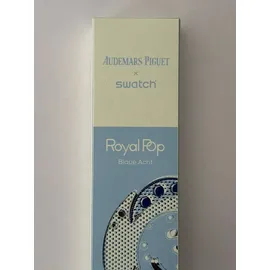 Swatch Royal Pop BLAUE ACHT Kautschuk 40 mm Full Set
