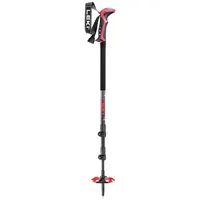 Leki Haute Route 3 (2023) dark anthracite-dark red-black,