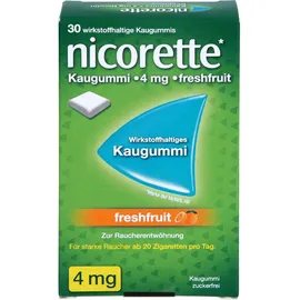 Nicorette Freshfruit 4 mg Kaugummi 30 St.