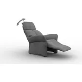 Relaxsessel ALINA "Savin", grau (anthrazit xbo 9), B:84cm H:114cm T:90cm, Struktur fein XBO (100% Polyester), Sessel, Relaxsessel, in Größe L, Liegefläche 185cm, verstellbar, optional mit Aufstehhilfe