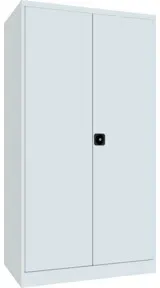 Pavoy Schwerlastschrank, 3 Fachböden a 200 kg, 3 Schubladen a 125 mm, Ral 7035