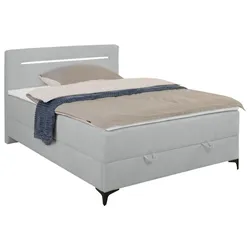 Boxbett Jerry Silberfarben ca. 140x200cm