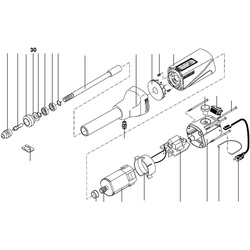 PROXXON 28485-30 Wellscheibe für Langhalsbohrschleifer LBS/E