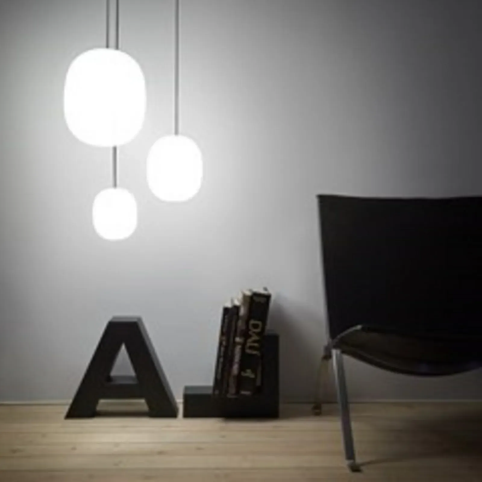 Pendelleuchte Piet Hein, Weiß, für Esszimmer, Glas - 30