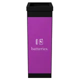 Paperflow Mülleimer 60 l Schwarz