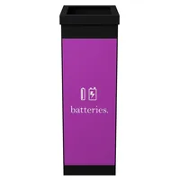 Paperflow Mülleimer 60 l Schwarz