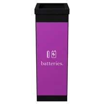 Paperflow Mülleimer 60 l Schwarz