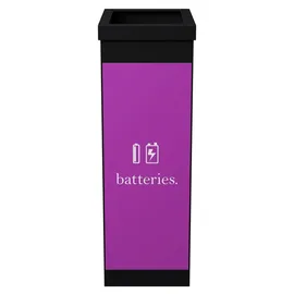 Paperflow Mülleimer 60 l Schwarz