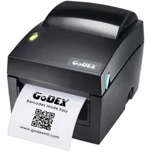 GODEX DT4x Thermodirekt 203 x 203 DPI 177 mm/sek, Kabelgebunden, Schwarz