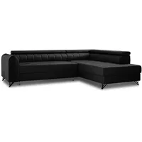 Sofnet Ecksofa mit Schlaffunktion und Bettkasten, Wohnlandschaft mit einstellbare