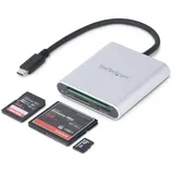Startech StarTech.com USB 3.0 Kartenleser mit USB-C - SD, MicroSD, CompactFlash Speicherkartenleser mit USB-C Kabel