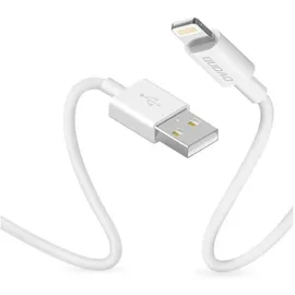 DUDAO USB / Lightning 3A 1m white L1L white)