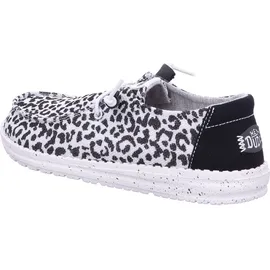 HEYDUDE Wendy Leopard Damen Schwarz 40