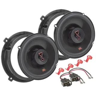 tomzz Audio JBL Stage3 627F Set passt für Hyundai Tucson Santa Fe Kia Sportage Auto-Lautsprecher bunt