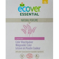 Ecover Waschpulver auf Pflanzenbasis, vegan, natürlicher Lavendelduft, geeignet für alle Hauttypen, 16 Waschgänge, 1,2 kg Dose