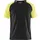 Blåkläder T-Shirt, schwarz/gelb