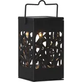 Star Trading Solarleuchte Kunststoff (B)6 x (H)11 x (T)6 cm 3er Set schwarz