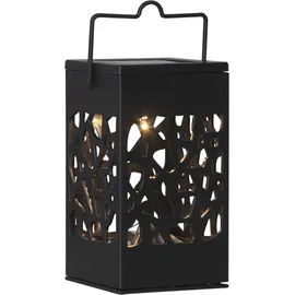 Star Trading Solarleuchte Kunststoff (B)6 x (H)11 x (T)6 cm 3er Set schwarz
