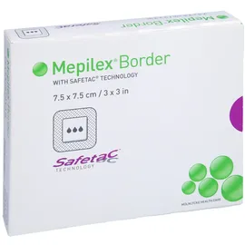 Bios Medical Services GmbH Mepilex Border Verband 7,5 x 7,5 cm 5 St.