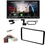 Kenwood DMX8021DABS Android Auto CarPlay Bluetooth Einbauset für Suzuki Jimny FJ