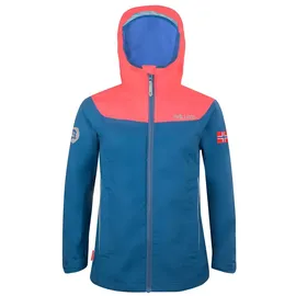 TROLLKIDS Bergen Jacke - Midnight Blue / Coral - 110 cm