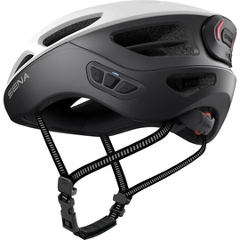 Sena R1 EVO Smart Fahrradhelm (Matte White, M)