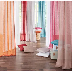 Gardine »REGINA«, (2 St.), Vorhang, Fertiggardine, 2-er Set, transparent, modern, 533266-2 weiß