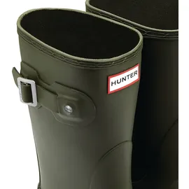 Hunter Original Short Boot Dark Olive), Größe EU 40,5 oliv