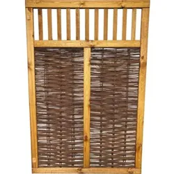 Tetzner & Jentzsch Vesuv Weidengeflechtzaun, 180 cm