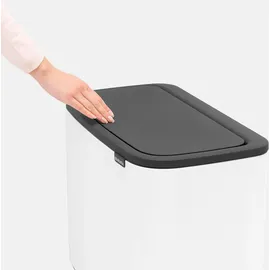 Brabantia Bo Touch Bin 34 l white