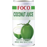 FOCO Kokosnusssaftgetränk - 1 x 350 ml (Packung mit 6)