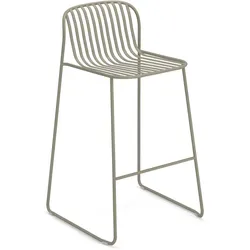 Emu Riviera Barhocker Metall stapelbar - Grau