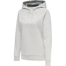 hummel GO Baumwoll Hoodie Damen egret melange S