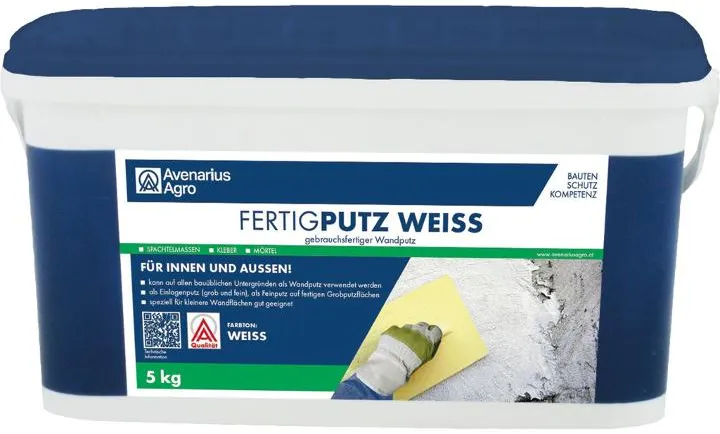 Avenarius Agro Fertigputz Weiß, 5 kg Eimer, 468001