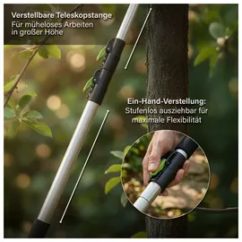 Novaterra Astschere Teleskop 1,4-3,05m oliv