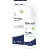 DERMASENCE RosaMin Emulsion, 50 ml - Intensiv beruhigende und regenerierende Nachtpflege für die zu Rötungen und Rosacea neigende Haut - schützt die labilen Blutgefäße und wirkt antiendzündlich