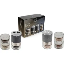 Peugeot MAESTRO DUO Pfeffermühle 11 cm grau befüllt