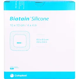 1001 Artikel Medical Biatain Silikon Schaumverband 10 x 10 cm