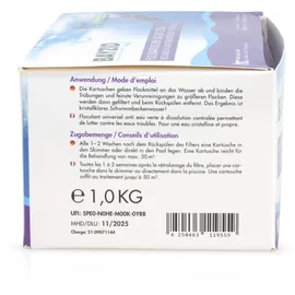 Bayzid 8x 1 kg Flockkartusche für Pools