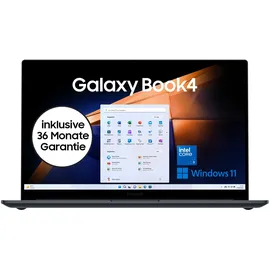 Samsung Galaxy Book4 15,6" Intel Core 3 100U 8 GB RAM 256 GB SSD Moonstone Gray
