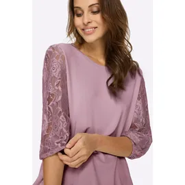 Lady Spitzen-Shirt Rosa 36